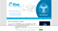 Desktop Screenshot of mitan.de